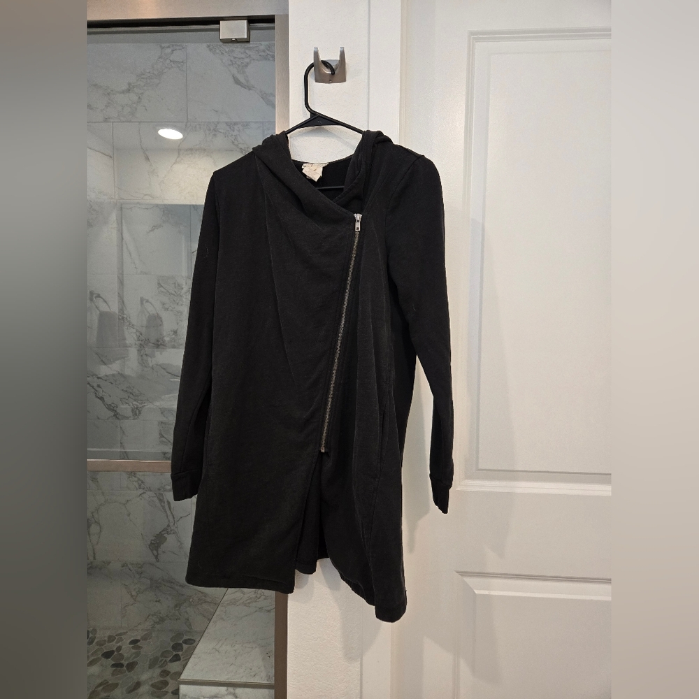 Zip up cardigan hoodie